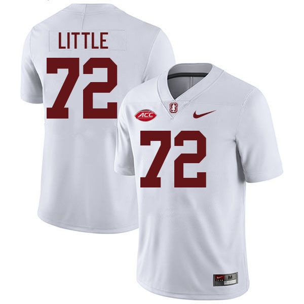 Walker Little Stanford Jersey,Stanford Cardinal #72 Walker Little Football Jersey Stitched-White